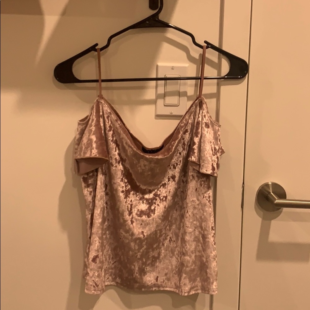Velvet blouse